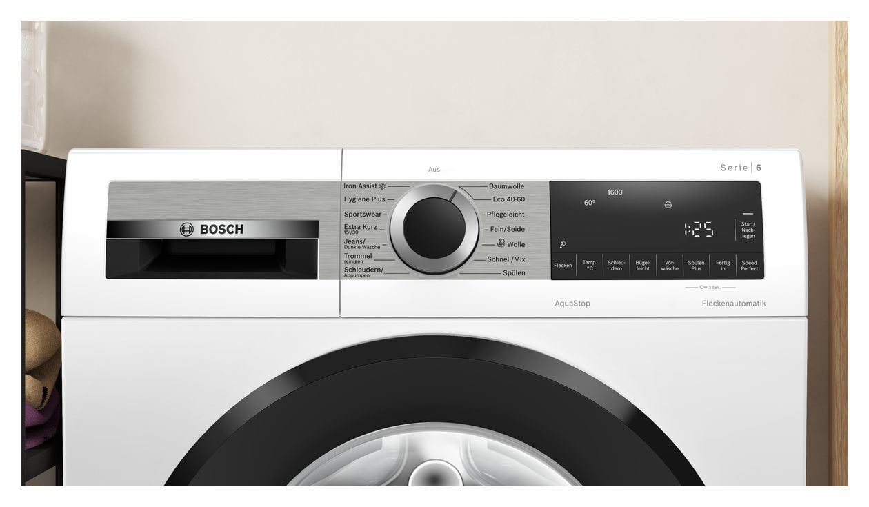 Serie 6 WGG256Z40 10 kg Frontlader Waschmaschine 1600 U/min aquaStop Funktion AutoClean 