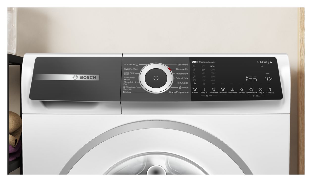 Serie 6 WGH244M90 9 kg Frontlader Waschmaschine 1400 U/min aquaStop Funktion AutoClean 