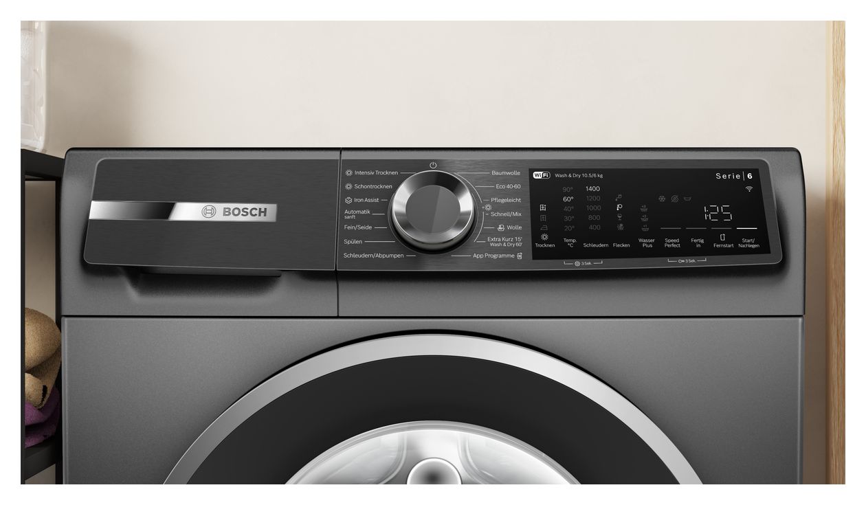 Serie 6 WNG2244R 10,5 kg 6 kg Waschtrockner 1400 U/min 