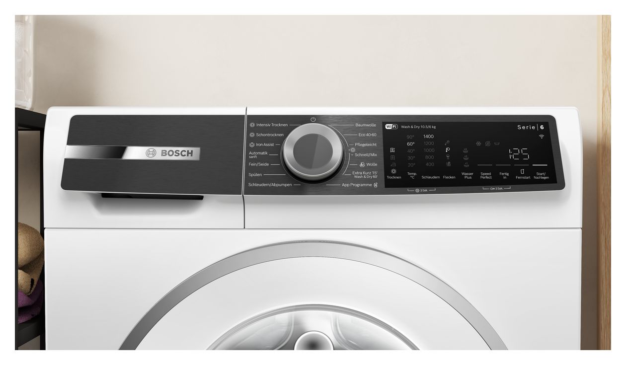 Serie 6 WNG24493 10,5 kg 6 kg Waschtrockner 1400 U/min 