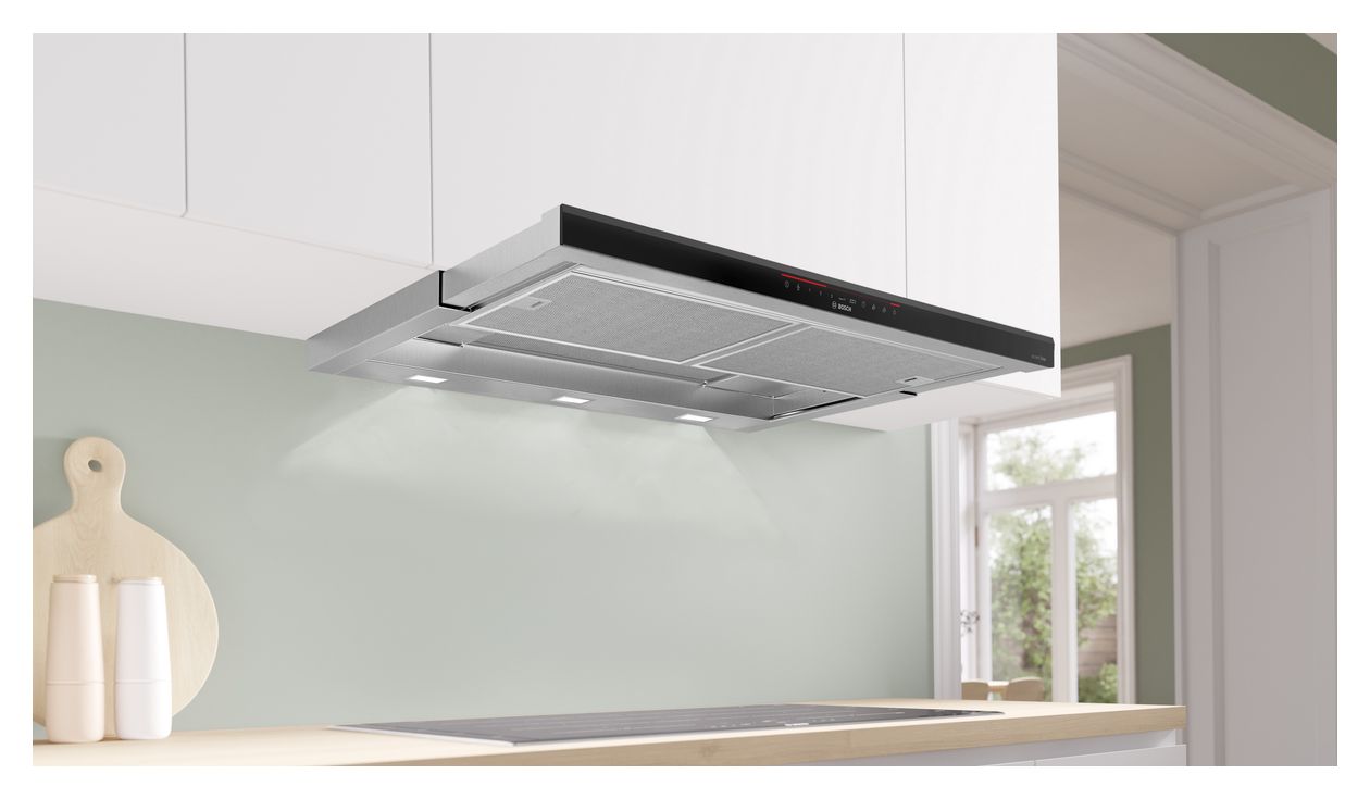 Serie 8 DFS098K54 Abluft/Umluft Dunstabzugshaube/Esse Einbau 90 cm (Edelstahl) 