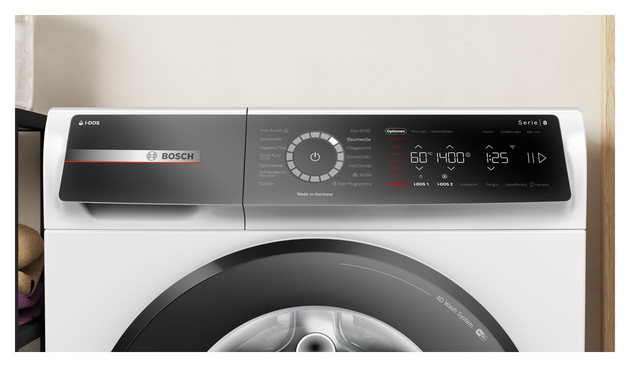 Serie 8 WGB244A40 9 kg Frontlader Waschmaschine 1400 U/min aquaStop Funktion 