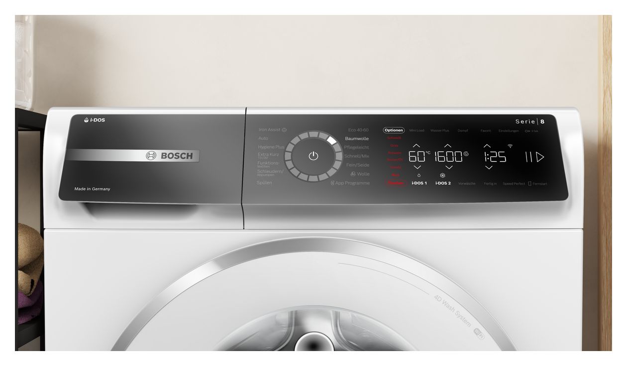Serie 8 WGB256A91 10 kg Frontlader Waschmaschine 1600 U/min aquaStop Funktion 