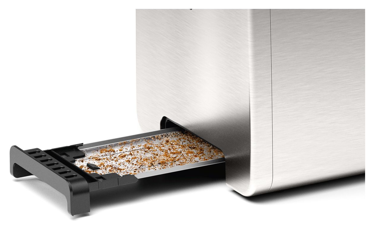 TAT4P420 DesignLine Toaster 970 W 2 Scheibe(n)  (Schwarz, Edelstahl) 