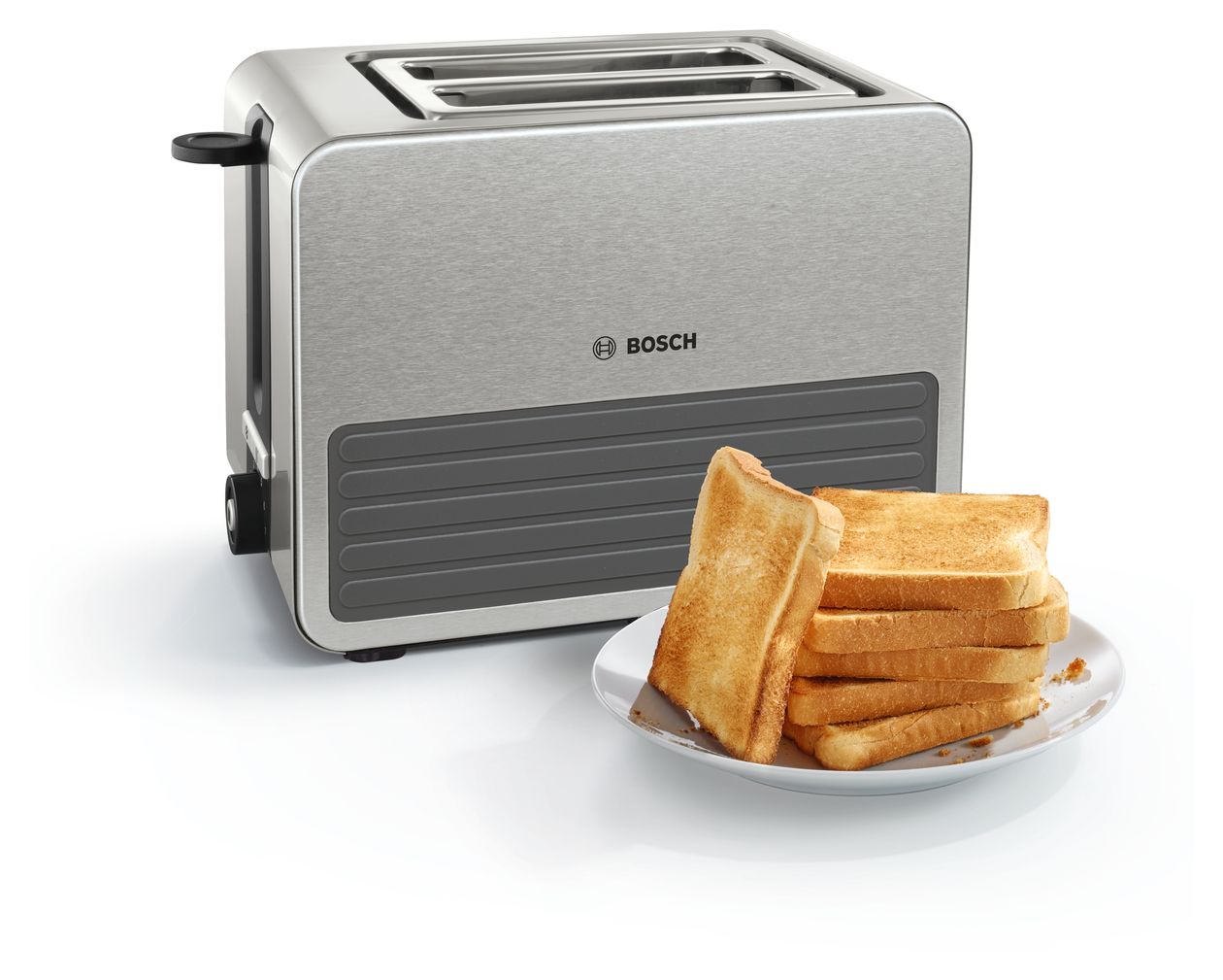 TAT7S25 CompactClass Toaster 1050 W 2 Scheibe(n)  (Schwarz, Grau) 