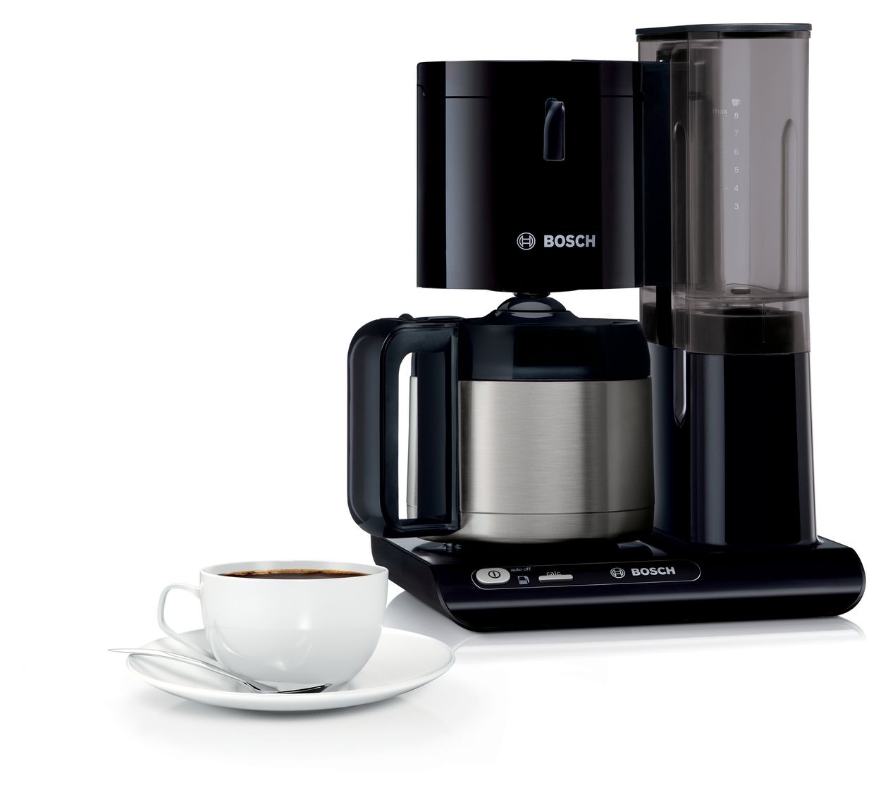 TKA8A053 Styline 8 Tassen Thermo Filterkaffeemaschine 1,1 l  (Schwarz) 
