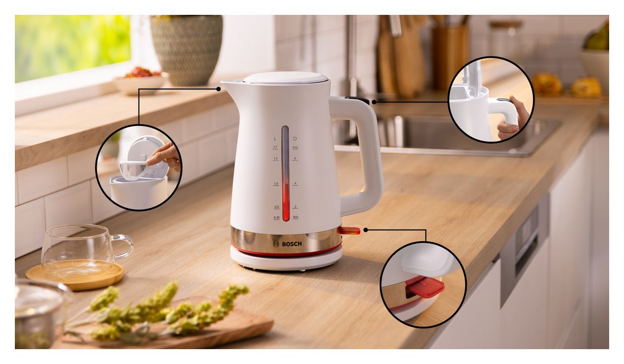 TWK4M221 MyMoment 1,7 l Wasserkocher 2400 W  (Weiß) 