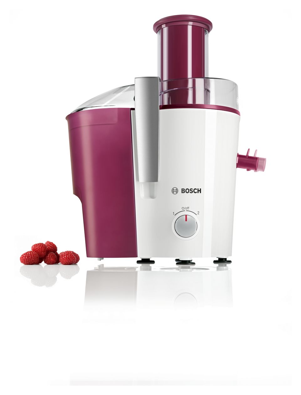 VitaJuice 2 MES25C0 Entsafter 700 W (Kirsche (Frucht), Transparent, Weiß) 
