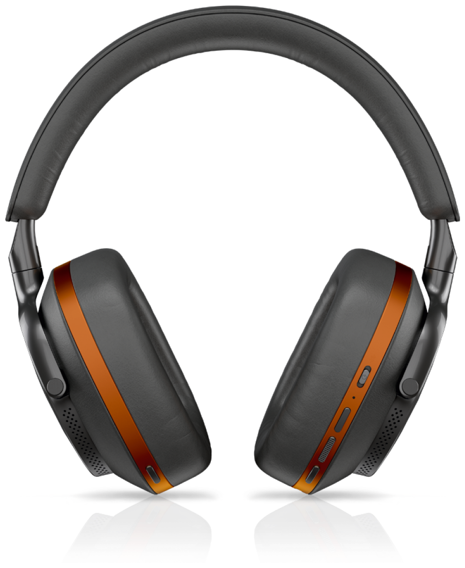 Px8 McLaren Edition Over Ear Bluetooth Kopfhörer kabellos (Grau, Orange) 
