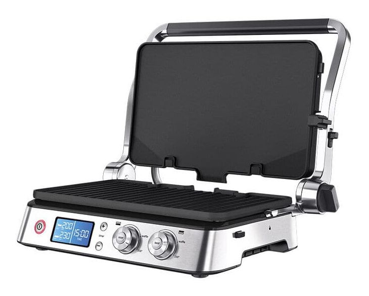 CG9040 Multigrill 9 2000 W mit 370 x 230 mm Fläche  (Schwarz, Edelstahl) 