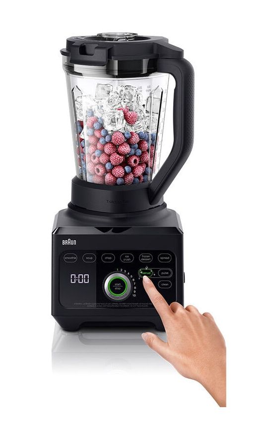 PowerBlend 9 JB9040BK Standmixer 10 Geschwindigkeiten 1600 W  (Schwarz) 