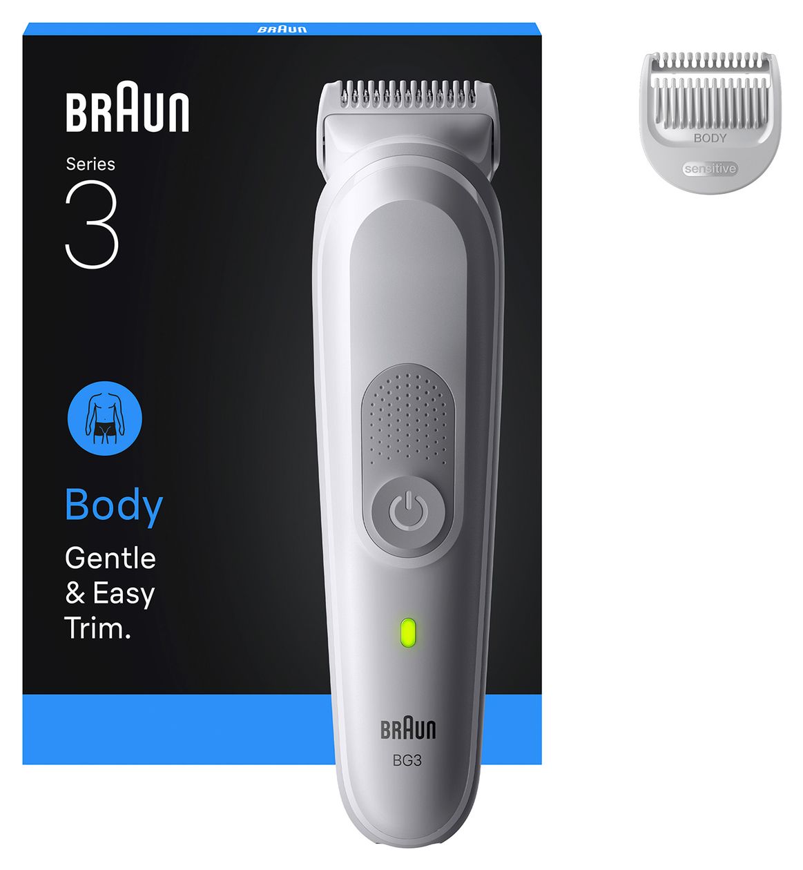 Series 3 BG3500 BodyGroomer Rasierer Nickel-Metallhydrid (NiMH) 80 min 