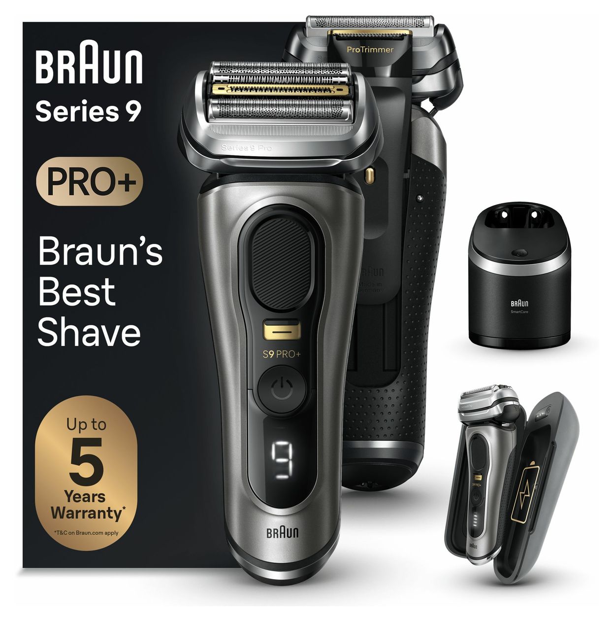 Series 9 Pro+ 9575cc Wet & Dry Nass&Trocken Rasierer Lithium-Ion (Li-Ion) 90 min 