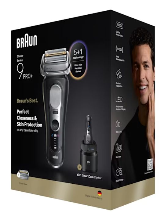 Series 9 Pro+ 9660cc Nass&Trocken Rasierer Lithium-Ion (Li-Ion) 