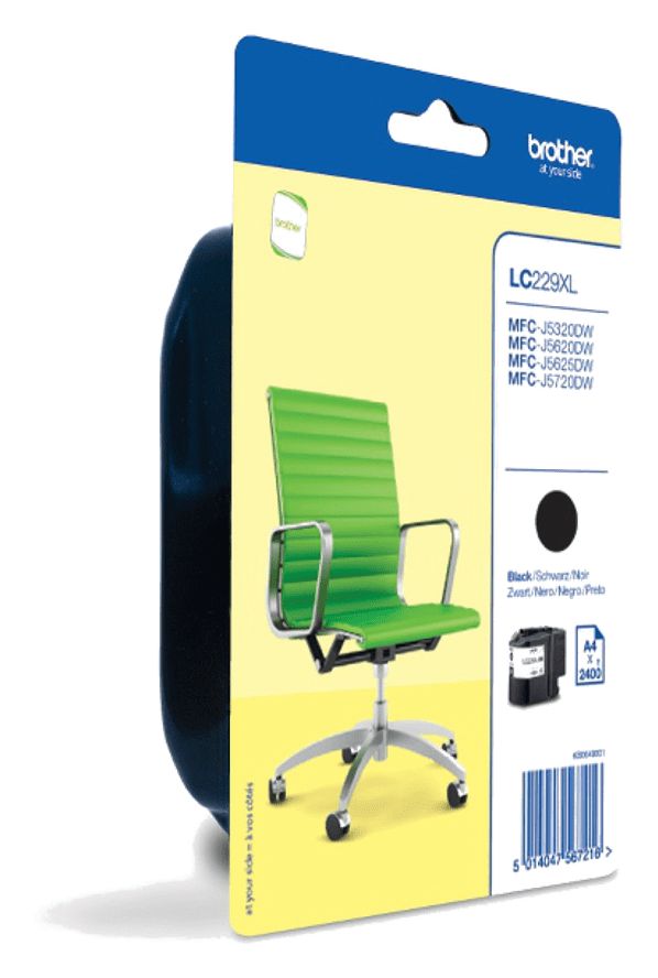 LC-229XLBKBP originale Druckerpatrone Schwarz 2400 Seiten 