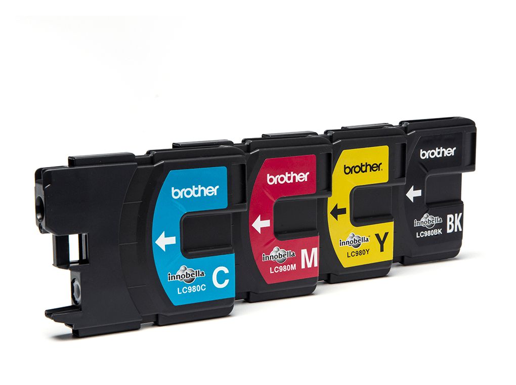 LC-980VALBPDR originale Druckerpatronen Schwarz, Cyan, Magenta, Gelb 300 Seiten 