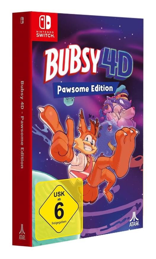Bubsy 4D Pawsome Edition (Nintendo Switch) 