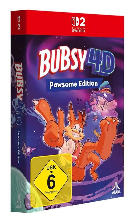 Bubsy 4D Pawsome Edition (Nintendo Switch 2) 