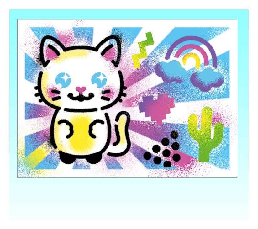 Airbrush Art Activity Case 