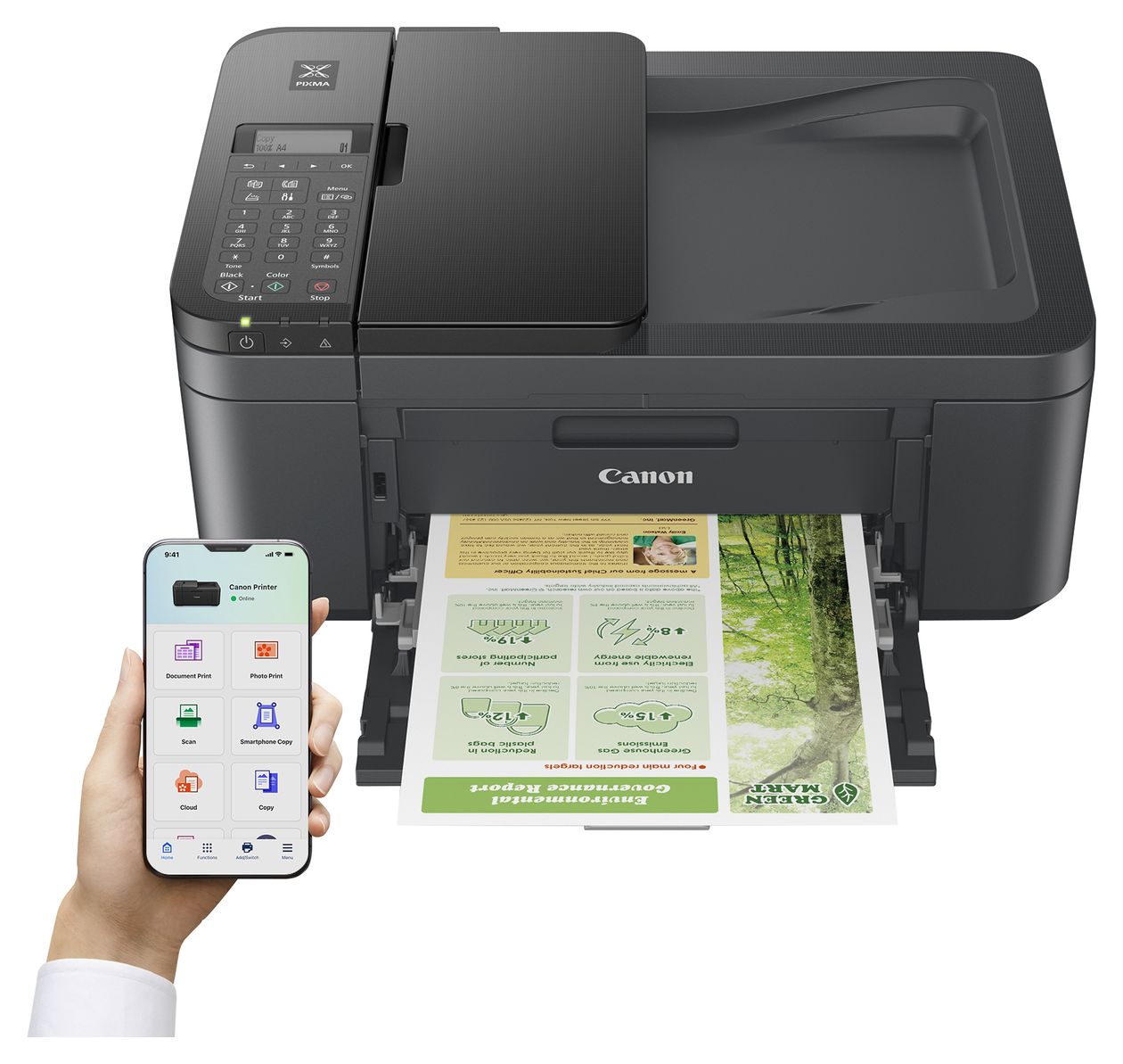 Pixma TR4755i All in One A4 Tintenstrahl Drucker 4800 x 1200 DPI 