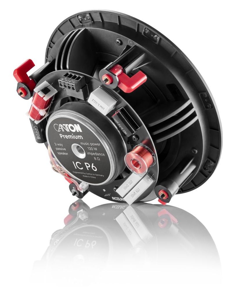 InCeiling P6 60 W 2-Wege Lautsprecher  (Schwarz) 