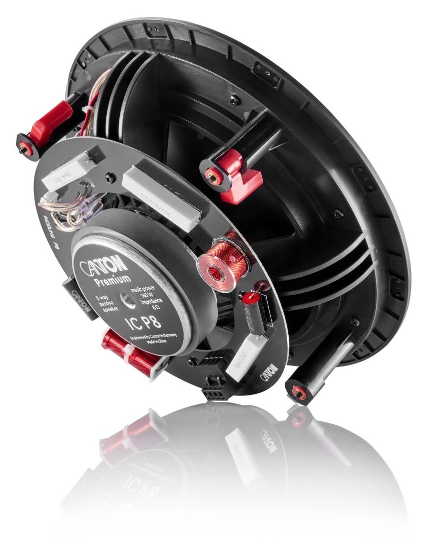 InCeiling P8 90 W 2-Wege Lautsprecher  (Schwarz) 