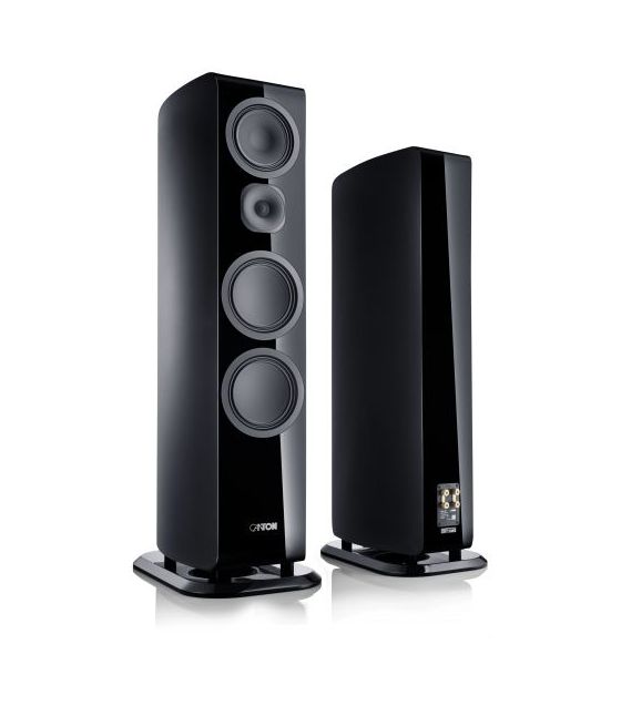 Vento 101 280 W 3-Wege Lautsprecher  (Schwarz) 