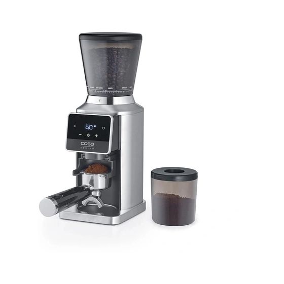 1837 BaristaChef Inox Pro Kaffeemühle für 320 g 180 W  (Schwarz, Silber) 