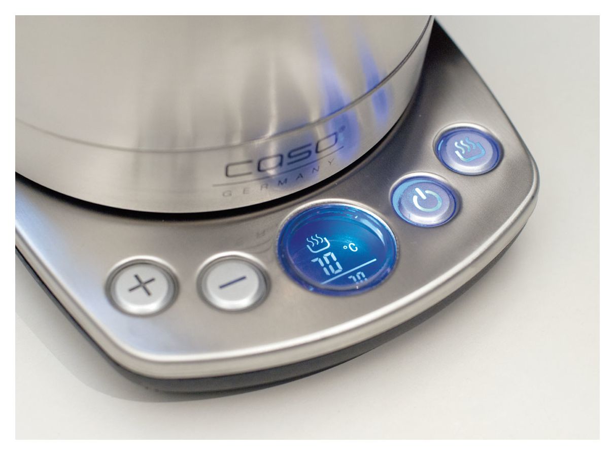 1870 WK2200 1,7 l Wasserkocher 2200 W  (Schwarz, Edelstahl) 