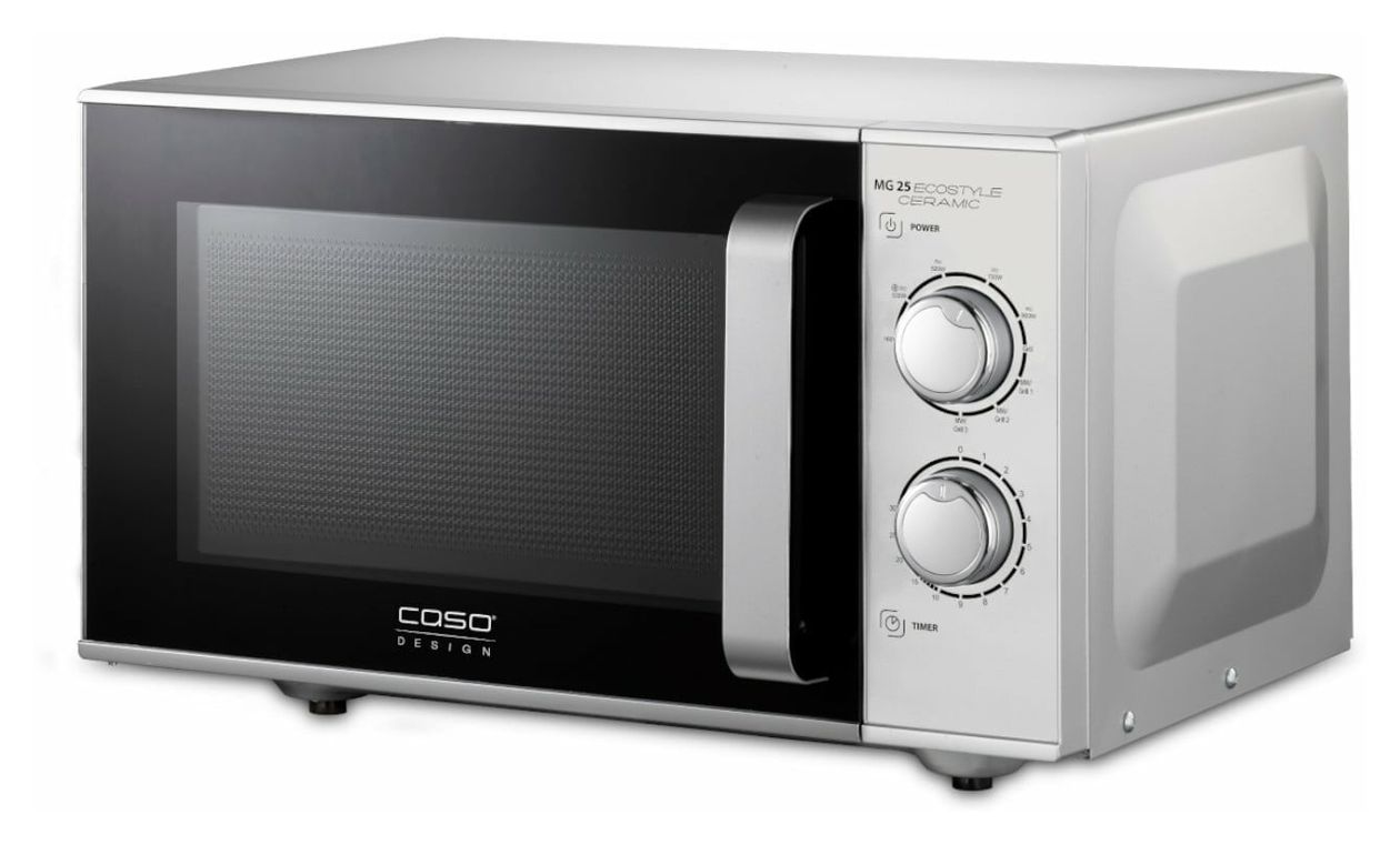 MG25 Ecostyle Standgeräte Solo 900 W Größe: mittel 5 Stufen Grill  (Silber) 