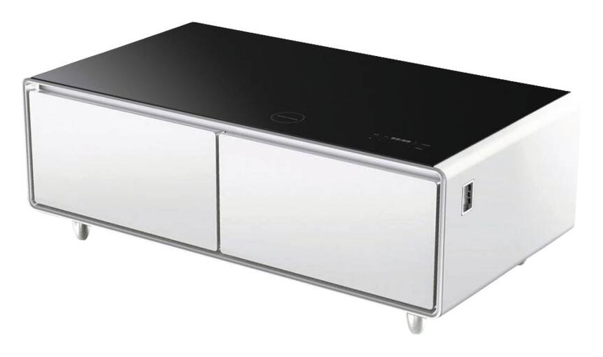 Sound & Cool 135 l Tischkühlschrank EEK: F 91 kWh Jahr  (Weiß) 