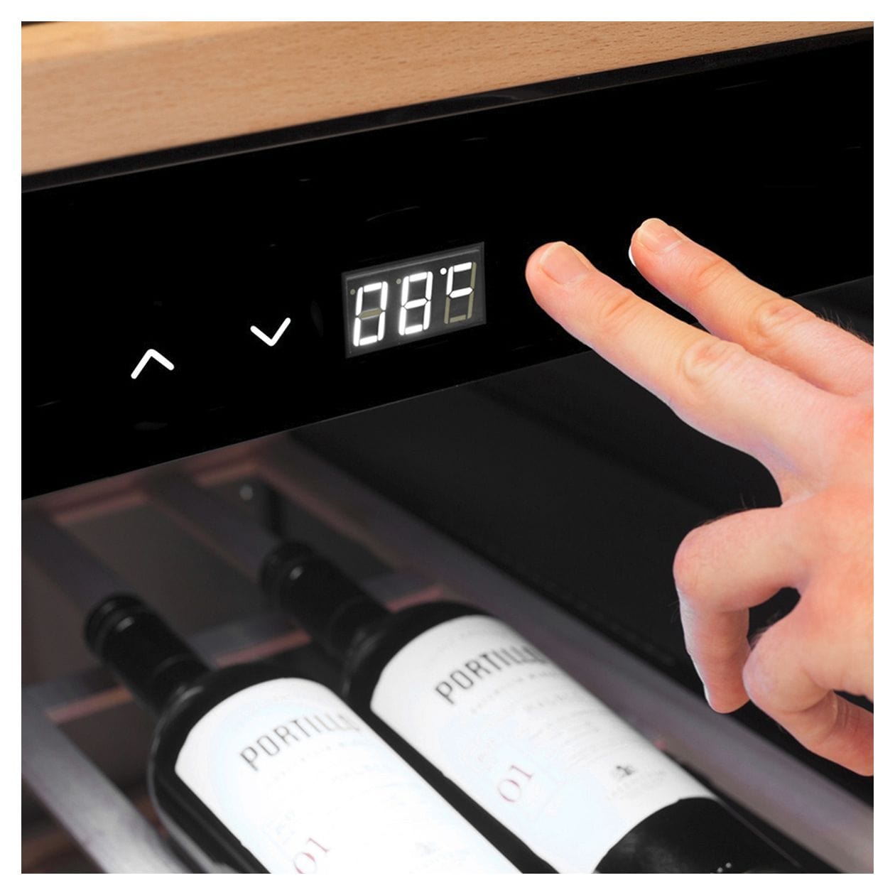 WineChef Pro 40 Weinkühler Freistehend EEK: G 2 Zonen 40 Flasche(n) 