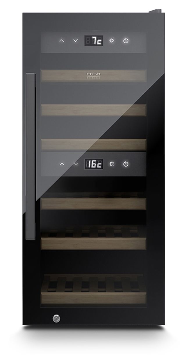WineExclusive 24 Smart Weinkühler Freistehend EEK: G 2 Zonen 24 Flasche(n) 