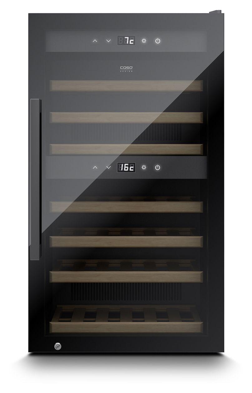WineExclusive 66 Smart Weinkühler Freistehend EEK: G 2 Zonen 66 Flasche(n) 