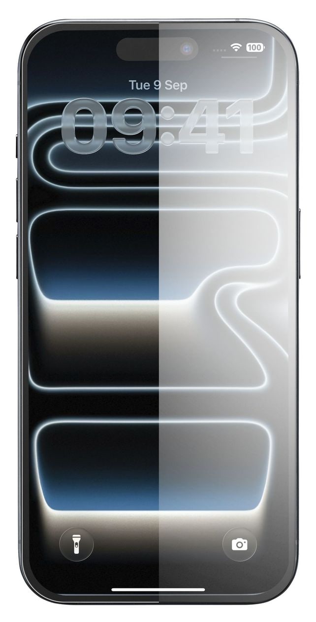 Antireflex Xtreme Glass iPhone 17 Pro gehärtetes Glas für  Apple 