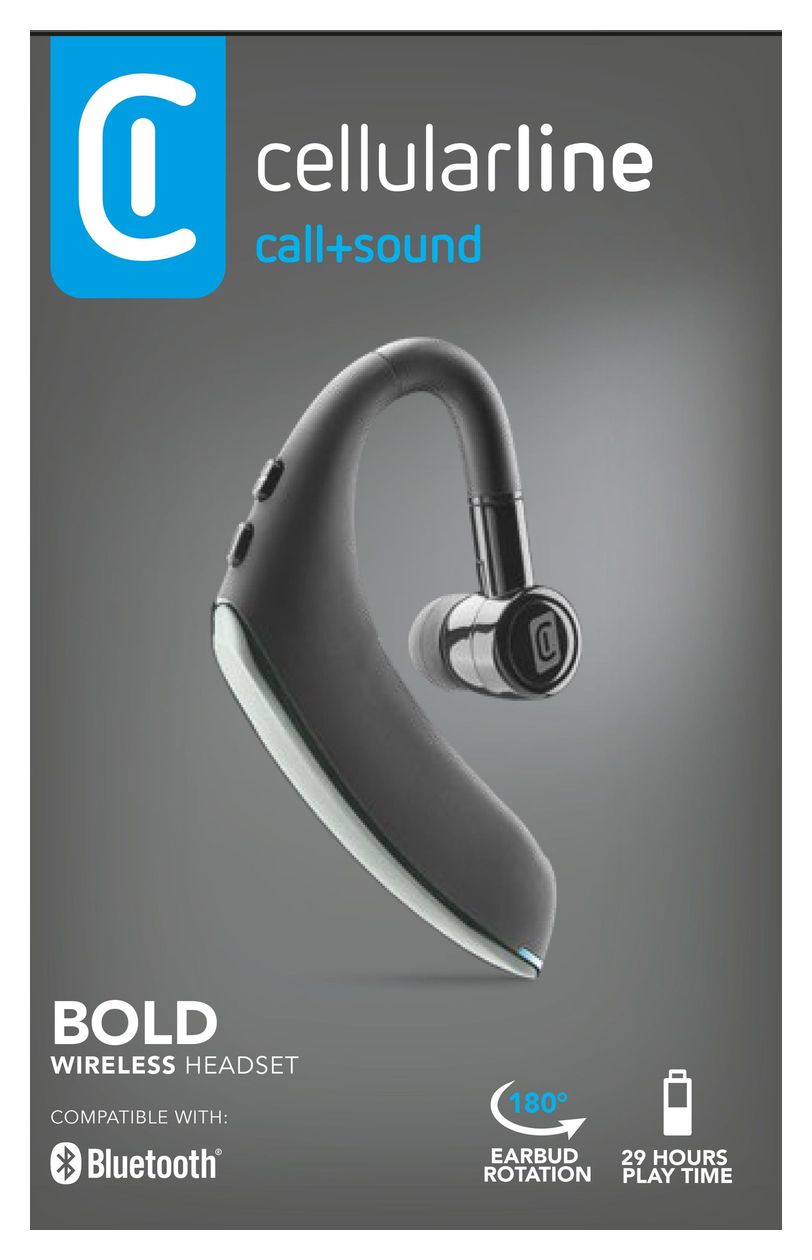 Bold In-Ear Bluetooth Kopfhörer kabellos  (Schwarz) 