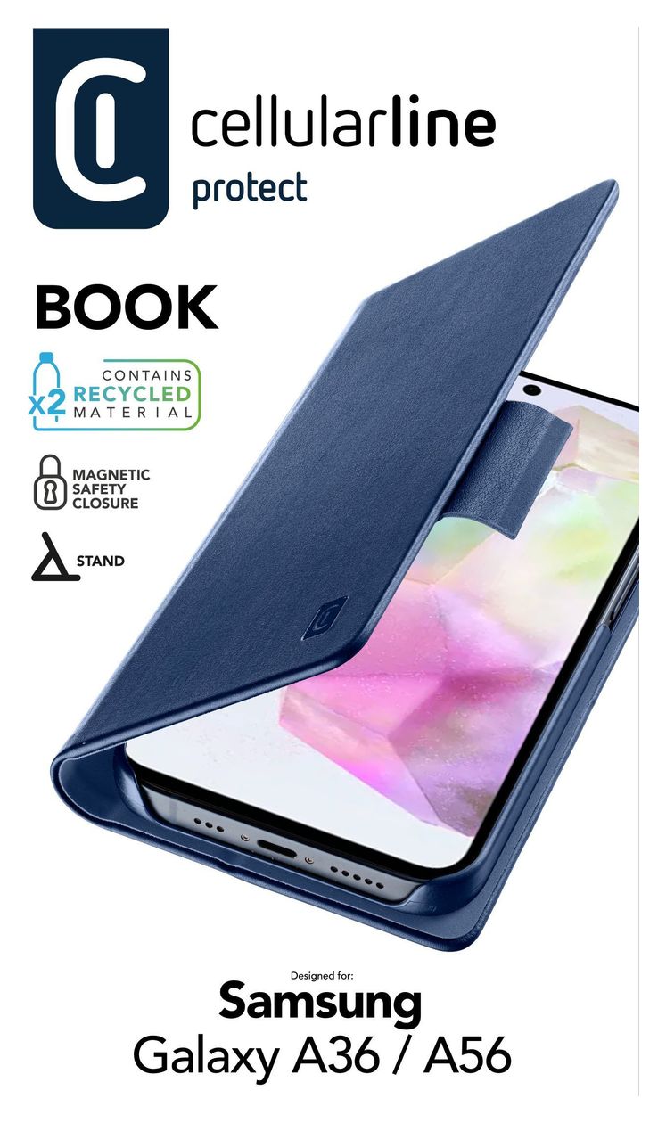 Book Folio für Samsung  (Blau) 