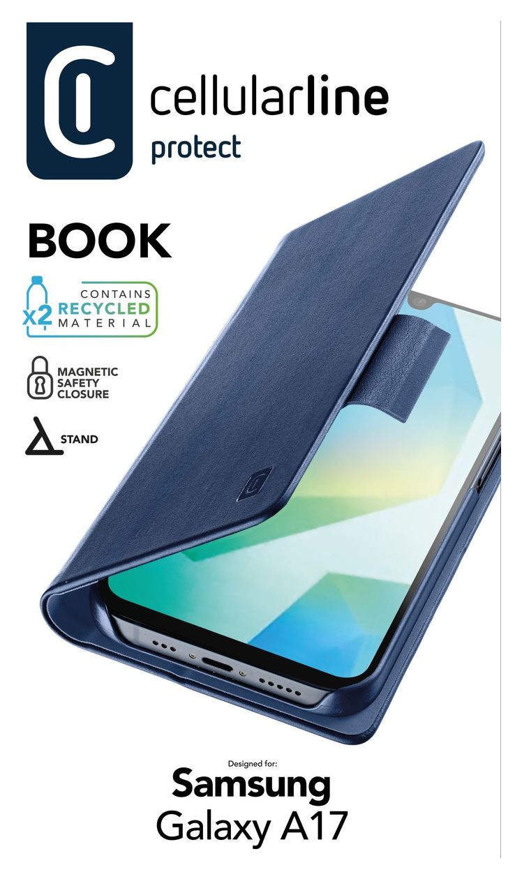 Book Folio für Samsung Galaxy A17  (Blau) 