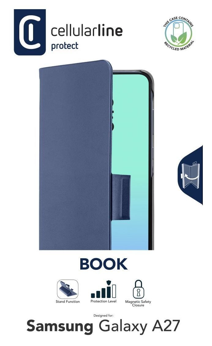 Book3 Folio für Samsung Galaxy A27  (Blau) 