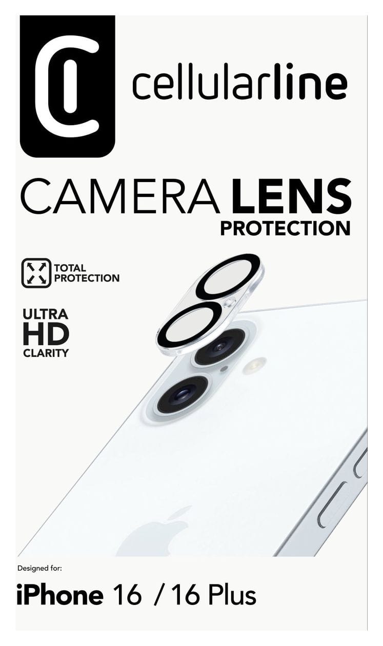 Camera Lens Kameraobjektivschutz gehärtetes Glas für Apple iPhone 16 