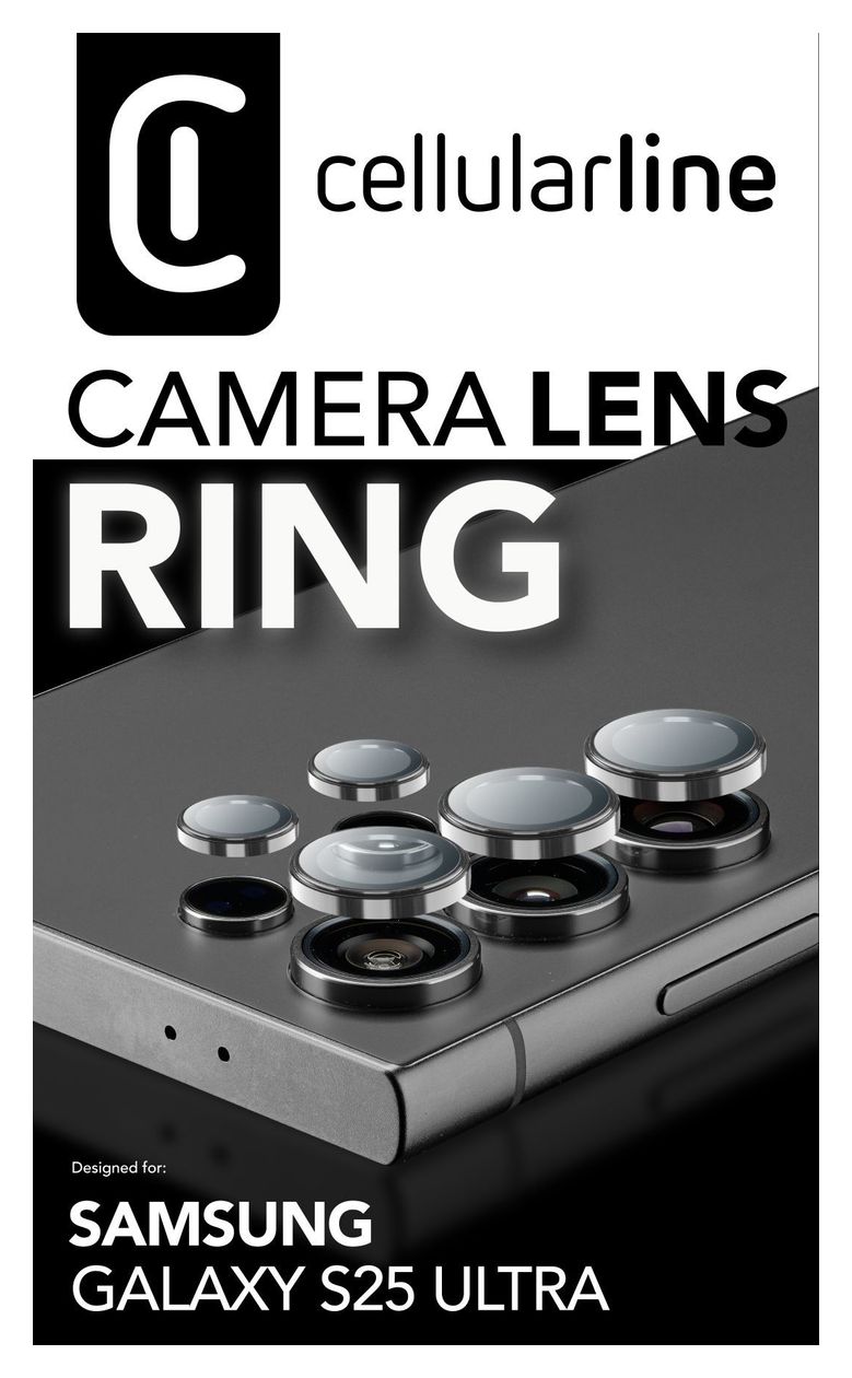 Camera Lens Ring Kameraobjektivschutz gehärtetes Glas für Samsung Galaxy S25 Ultra 