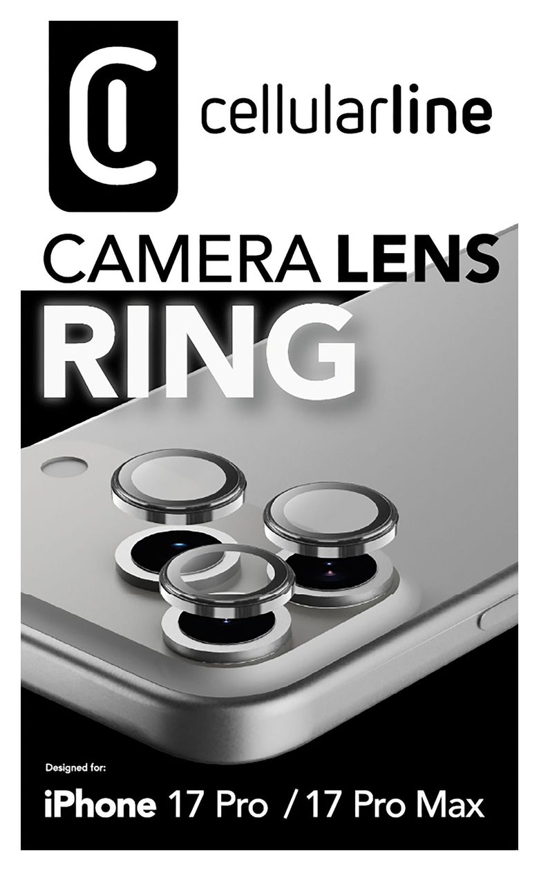 Camera Lens Ring Kameraobjektivschutz gehärtetes Glas für  Apple iPhone 17 Pro / 17 Pro Max Kratzresistent, Schockresistent 