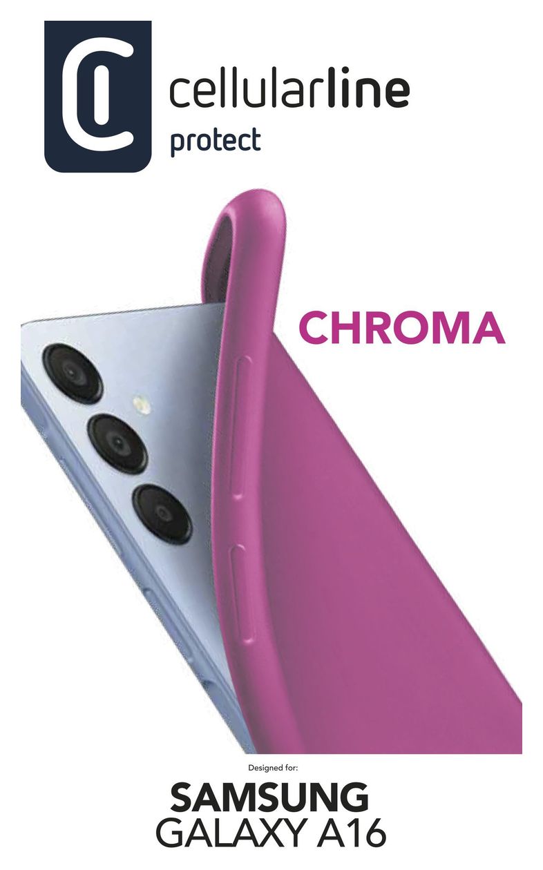 Chroma Case Cover für Samsung Galaxy A16  (Pink) 