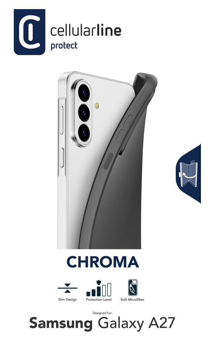 CHROMA TPU HULLE GALAXY A27 SCHWARZ 