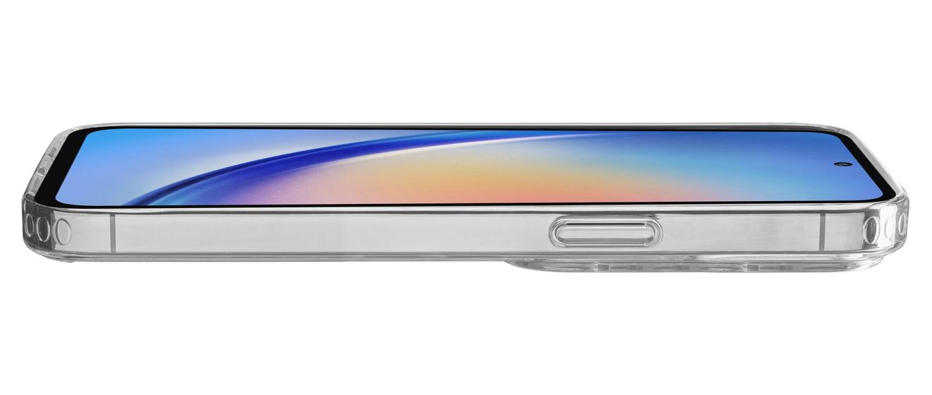 Clear Duo Cover für Samsung A35 5G  (Transparent) 