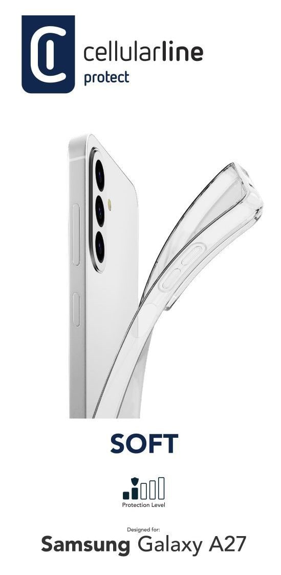 Clear Duo Cover für Samsung Galaxy A27  (Transparent) 