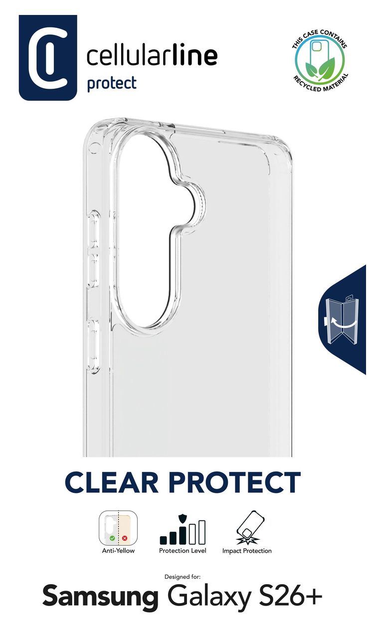 Clear Protect Cover für Samsung Galaxy S26+  (Transparent) 