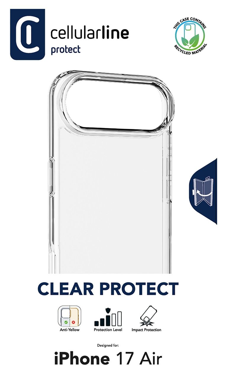 Clear Strong Cover für Apple iPhone 17 Air  (Transparent) 