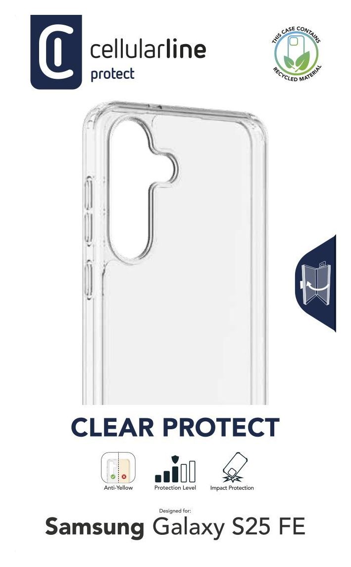 Clear Strong Cover für Samsung Galaxy S25 FE  (Transparent) 