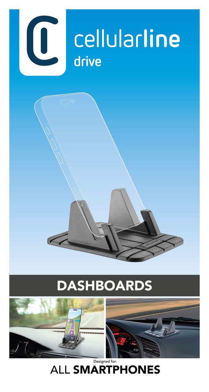 Dash Pad Pro - Universal Smartphonehalterung für das Armaturenbrett im Auto 